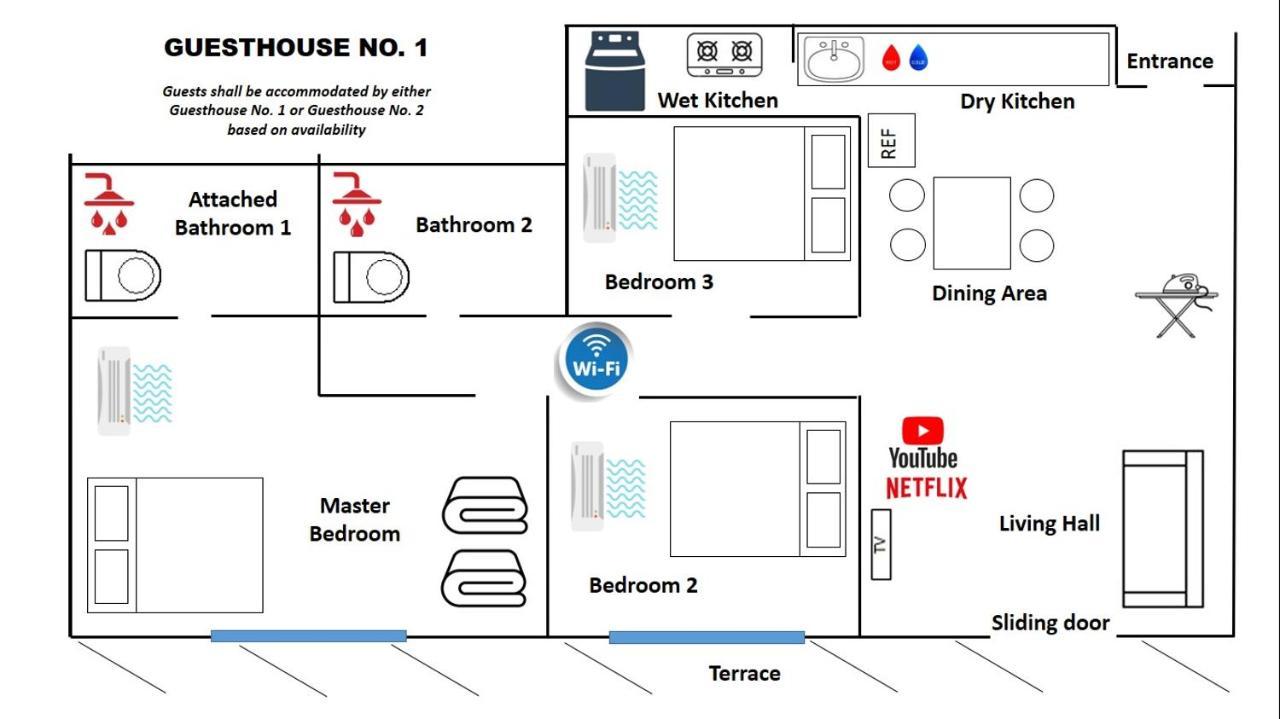 Del'S Guesthouse @ Southville Same Level With Pool Fits 8 Bangi Exteriör bild